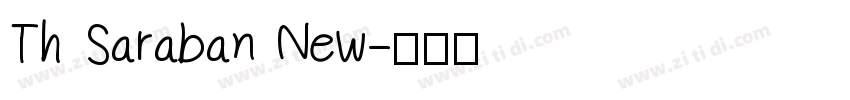 Th Saraban New字体转换